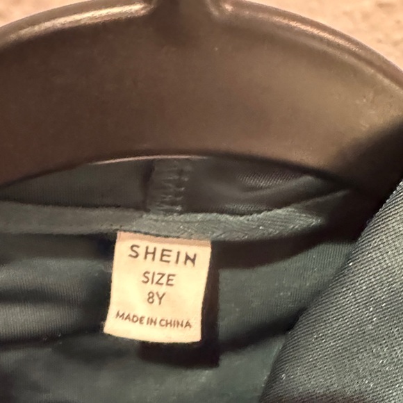 Velvet Cropped Jacket - Dark Green - Picture 2 of 4